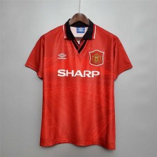 Manchester United 94/96 Home Red Soccer Jersey